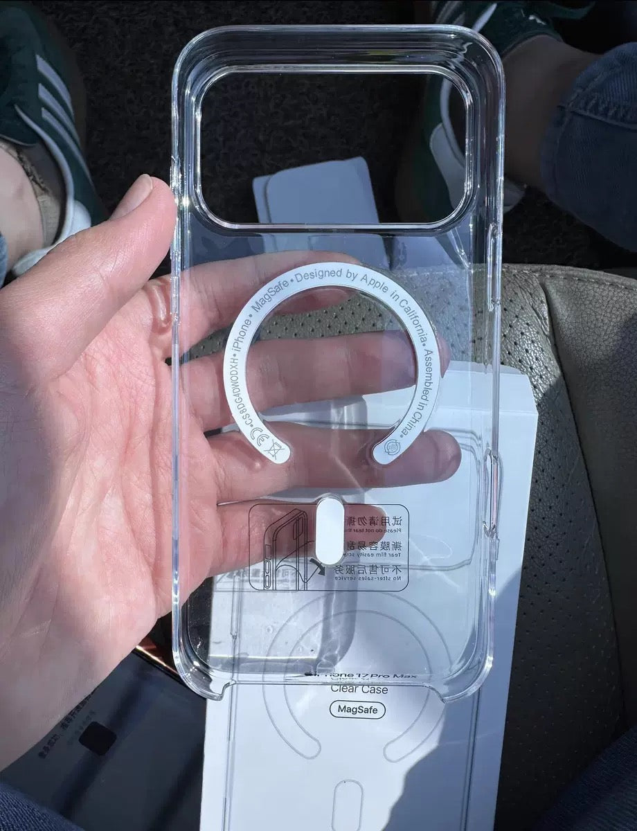 Clear MagSafe Cases for iPhone LUXORA