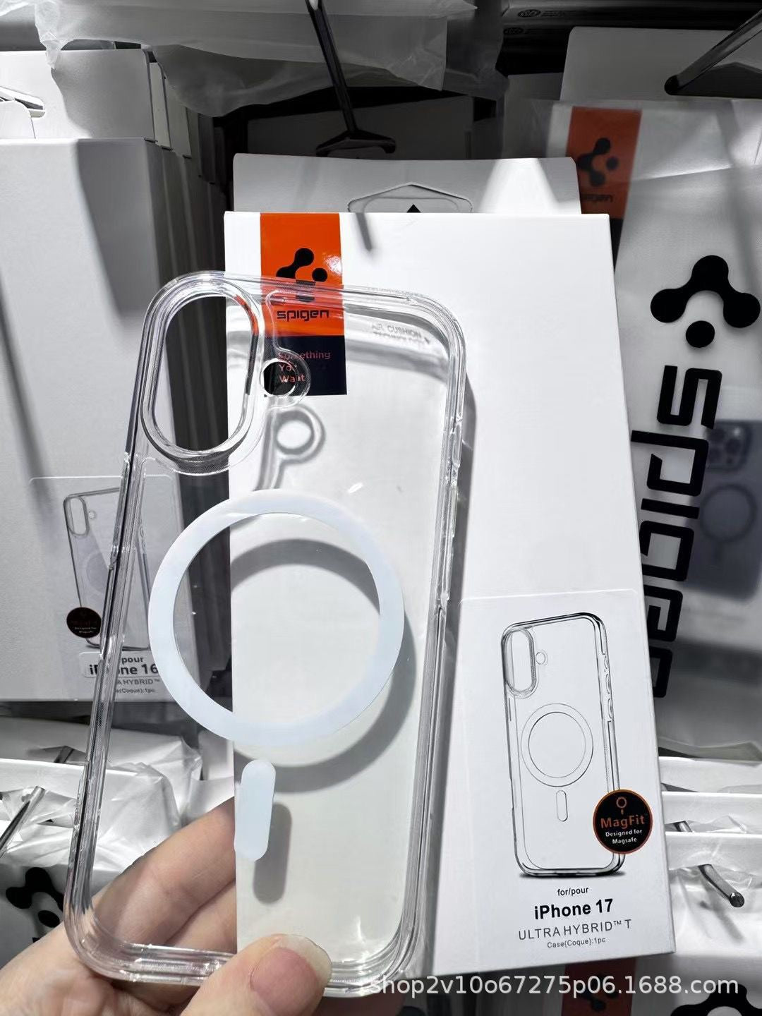 Spigen Crystal Flex (Mag Fit) For Iphone LUXORA