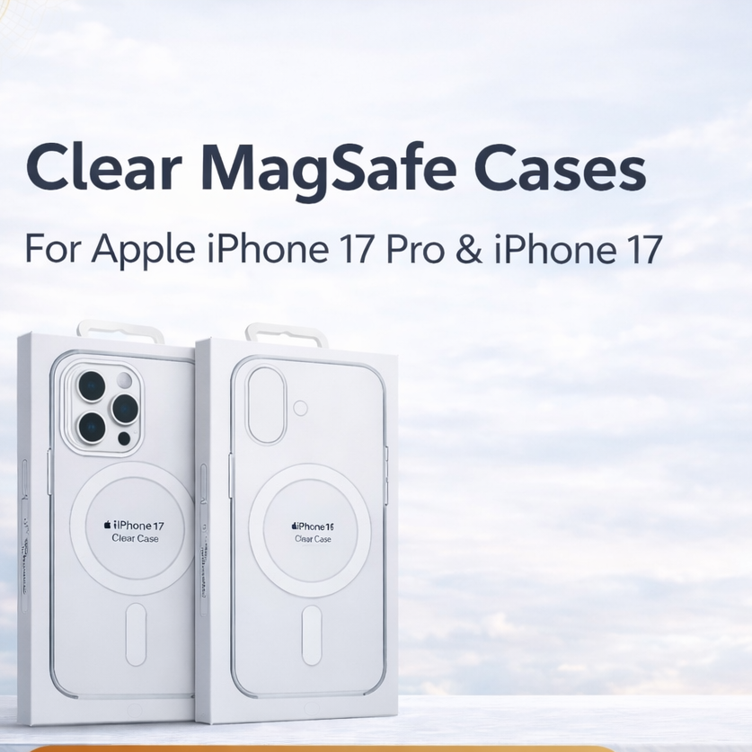 Clear MagSafe Cases for iPhone LUXORA