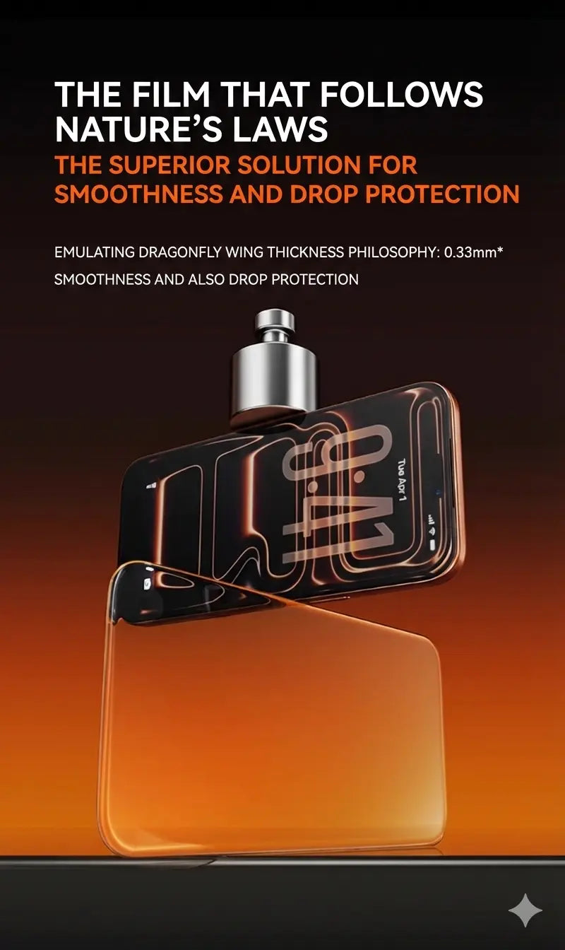 TORRAS Boundless Clear Tempered Glass for iPhone 17 Pro Max LUXORA