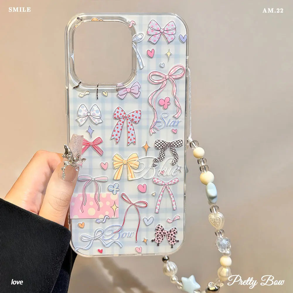 Full Screen Bow White IMD Phone Case for Apple Bangladesh
